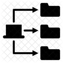 Folder Structure Data Database Icône