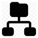 Folder Structure Files And Folders Organized Icône