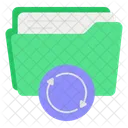 Folder Sync Data Storage Data Update Icon