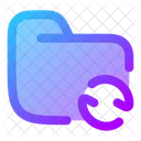 Folder Sync Storage Data Storage Icon