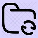 Folder Sync Storage Data Storage Icon