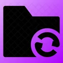 Folder Sync Storage Data Storage Icon