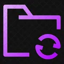 Folder Sync Storage Data Storage Icon