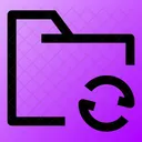 Folder Sync Storage Data Storage Icon