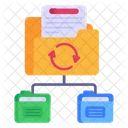 Folder Sync Shared Folder File Update Icon