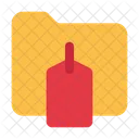Folder Tagging Annotation Files And Folders Icon