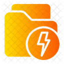 Electricity Energy Thunder Icon