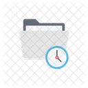 Folder Time Files Icon