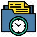 Folder Time Folder File Icon