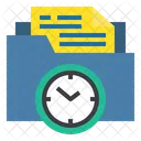 Folder Time Folder File Icon
