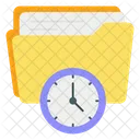 Folder Time Folder Deadline Directory Icon