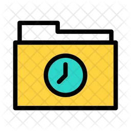 Folder Timing  Icon