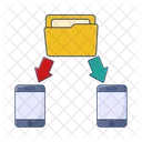 Folder transfer  Icon