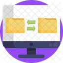 Folder Transfer Data Transfer Folder Icon