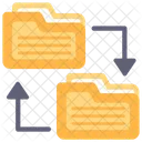 Folder Transfer File Transfer Document Transfer Icon
