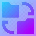 Folder Transfer Icon