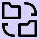 Folder Transfer Transfer Folder Folder Transfer Icon