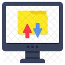 Folder Transfer Folder Share Binder Transfer Icon