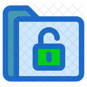 Folder unlock  Icon