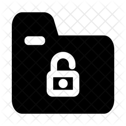 Folder Unlock Icon