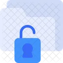 Folder Unlock  Icon