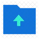 Folder upload  Icon