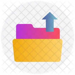 Folder Upload  Icon