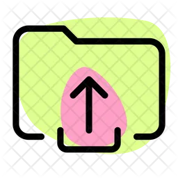 Folder Upload  Icon