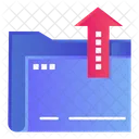 Folder Upload  Icon