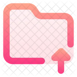 Folder upload  Icon