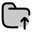 Folder Upload  Icon