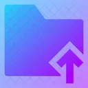 Folder Upload Icon