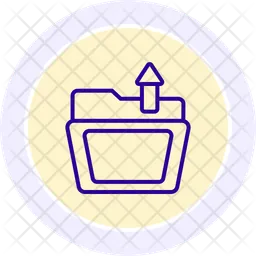 Folder upload  Icon