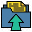 Folder Upload Folder File Icon