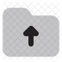 Folder upload  Icon