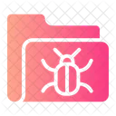 Folder Virus Infected Folder Folder Bug Icon