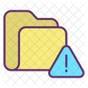 Folder Alert Folder Warning Alert Icon