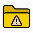 Folder Warning  Icon
