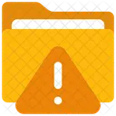 Folder Warning  Icon