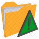 Folder Warning Folder Files Icon