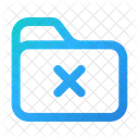 Folder Xmark Cross Files And Folders Icon