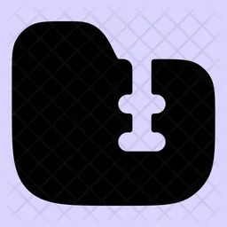 Folder Zip  Icon