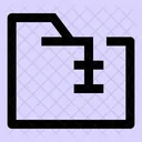 Folder Zip Zip Folder Compress Folder Icon