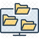 Folders Envelope Document Icon