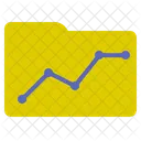 Decreasing Graph Loss Icon