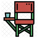Folding Chair Chair Camping Chair Icon