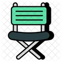 Folding Chair Seat Sitting Icon