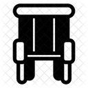 Folding Chair Furniture Camping Icon