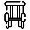 Folding Chair Furniture Camping Icon