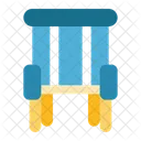 Folding Chair Furniture Camping Icon